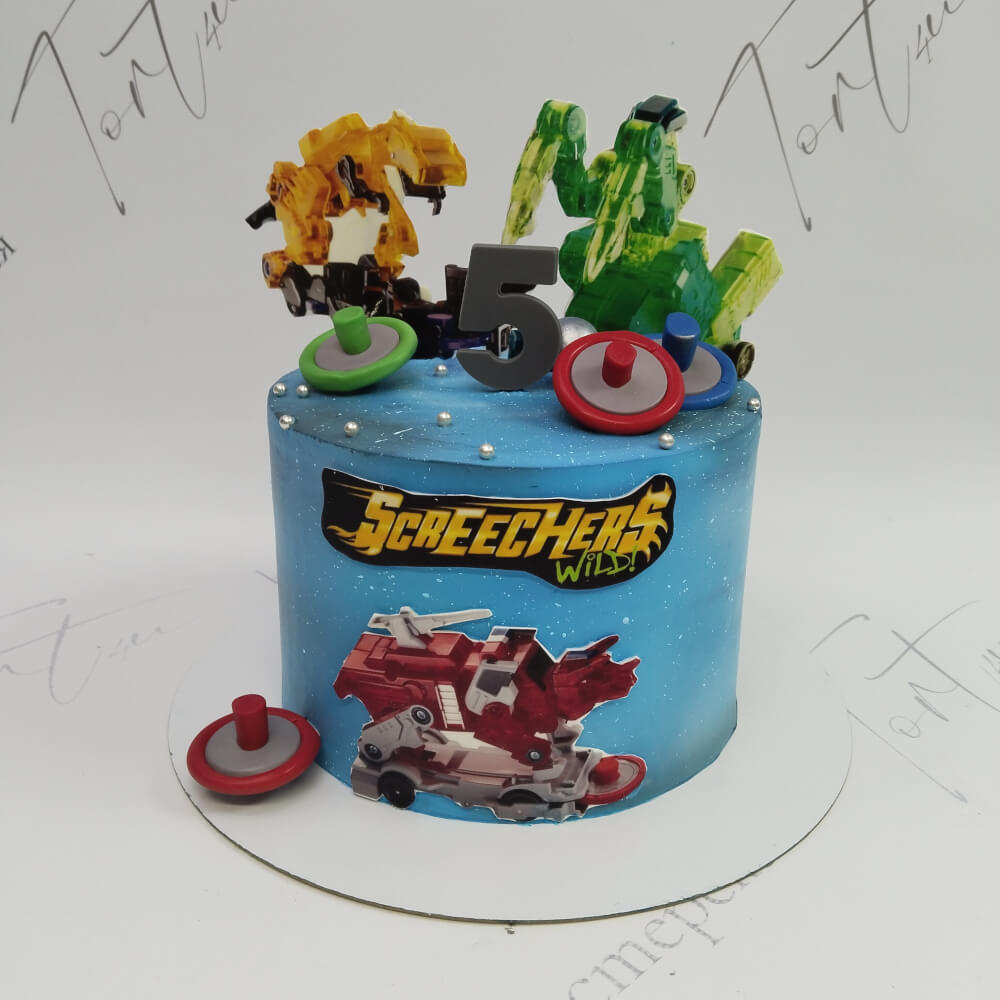 Торт Screechers Wild на 5 лет - 5299 на заказ в Москве, купить 2.5кг за 7550.00 ₽
